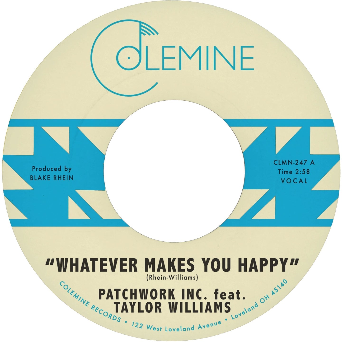 Patchwork Inc. - Whatever Makes You Happy / Last Forever [7"]