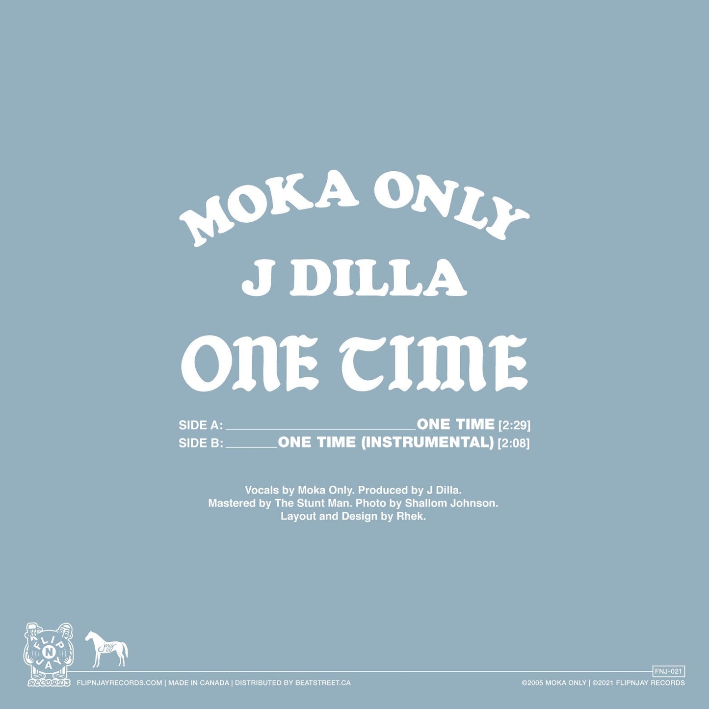 Moka Only - One Time 7-Inch (Produced by J Dilla)