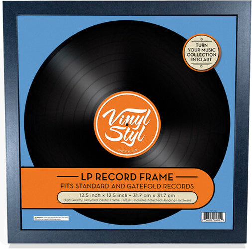 Album Cover Frame: Black (Vinyl Styl Brand - 12.5" x 12.5")