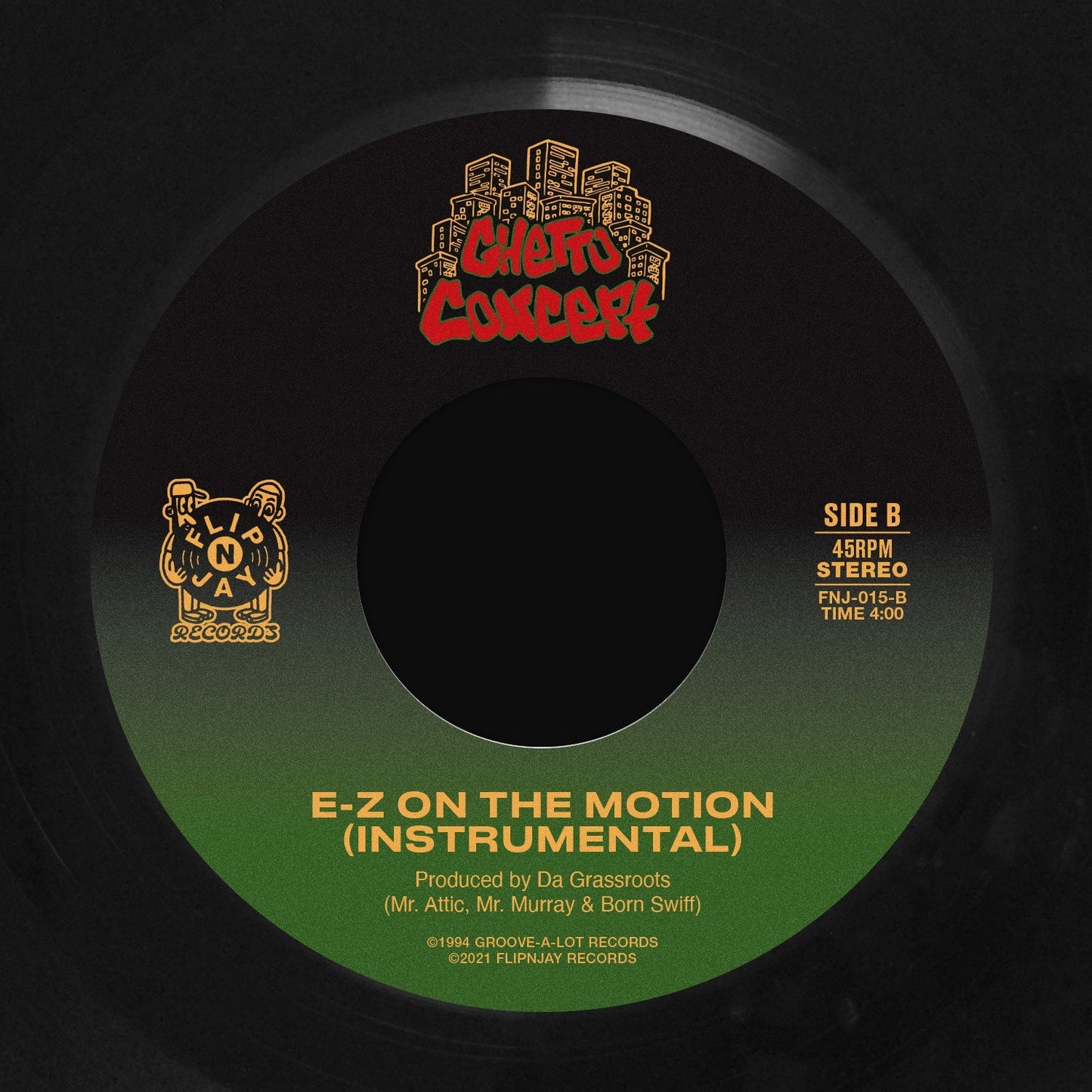 Ghetto Concept - E-Z On The Motion 7-Inch