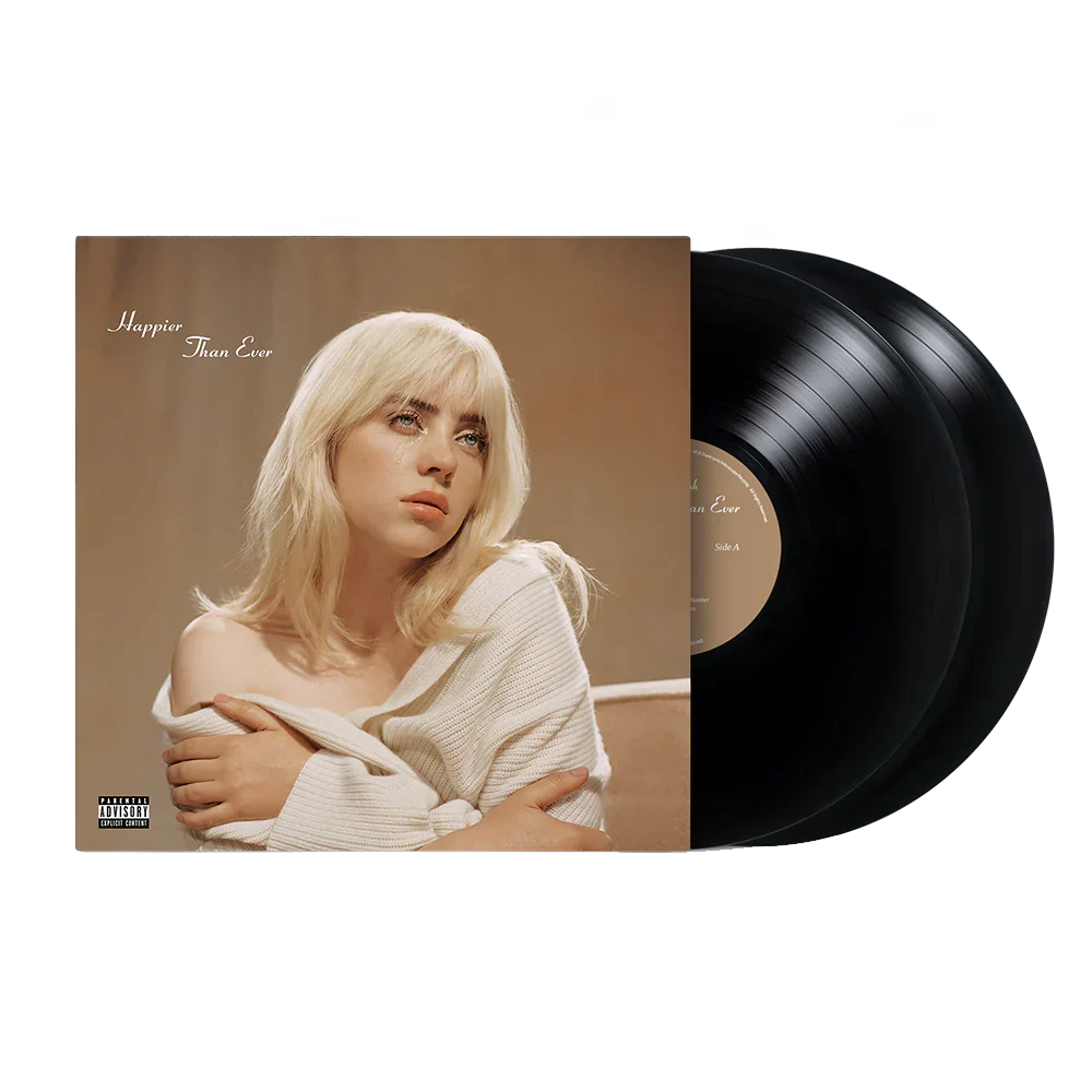 Billie Eilish - Happier Than Ever [Black or Ltd Ed Brown Vinyl]