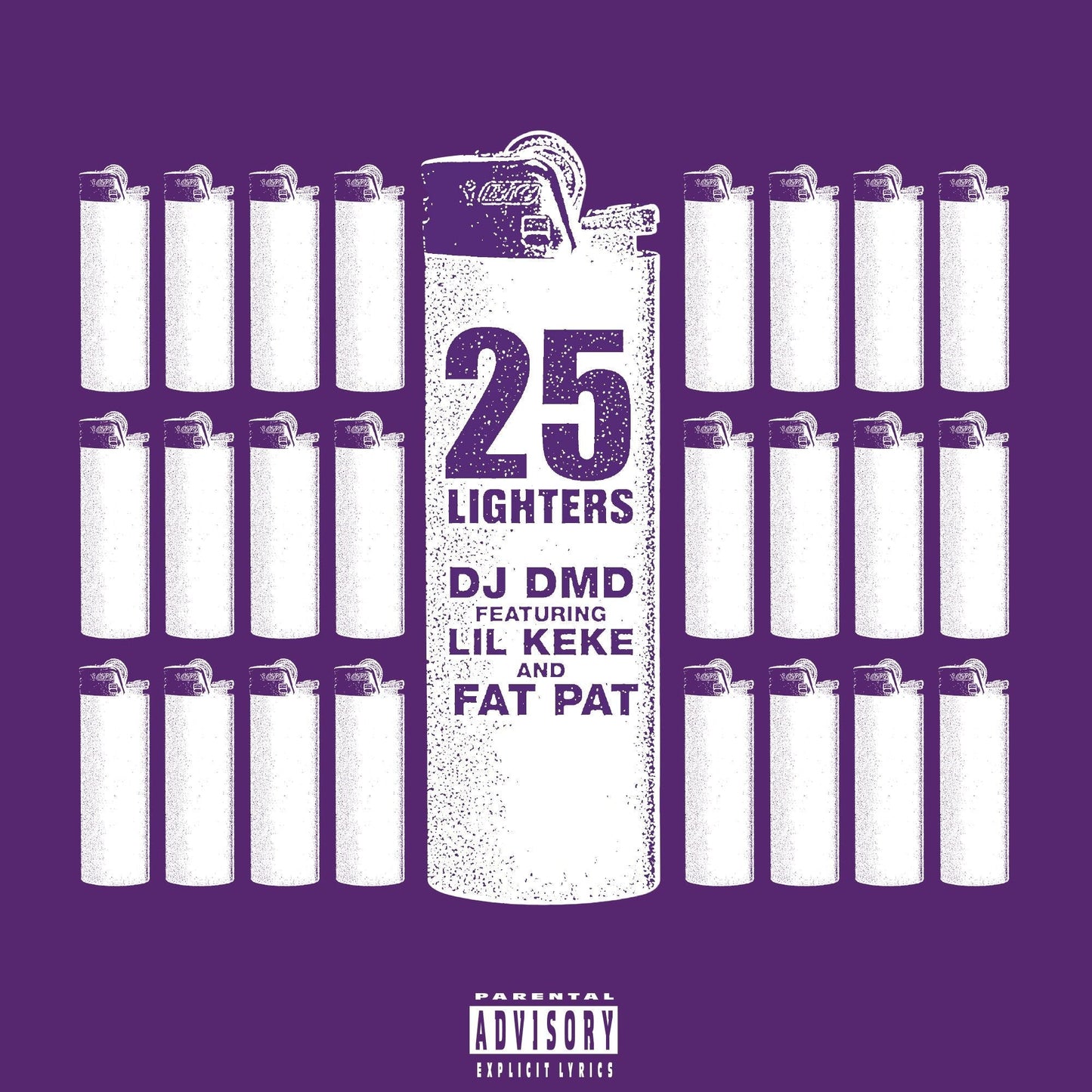 DJ DMD feat Lil Keke And Fat Pat - 25 Lighters 7-Inch