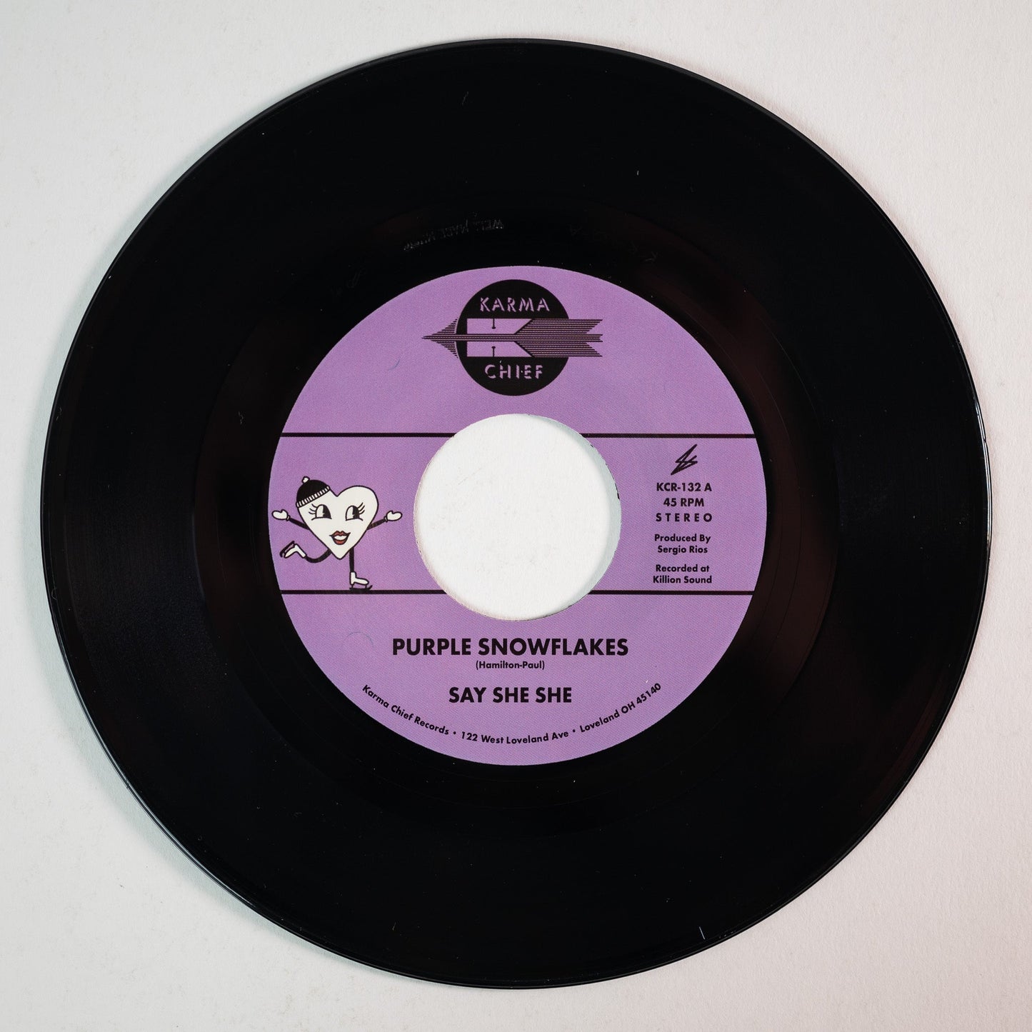 Say She She - Purple Snowflakes / This Wintertime [7" Vinyl]