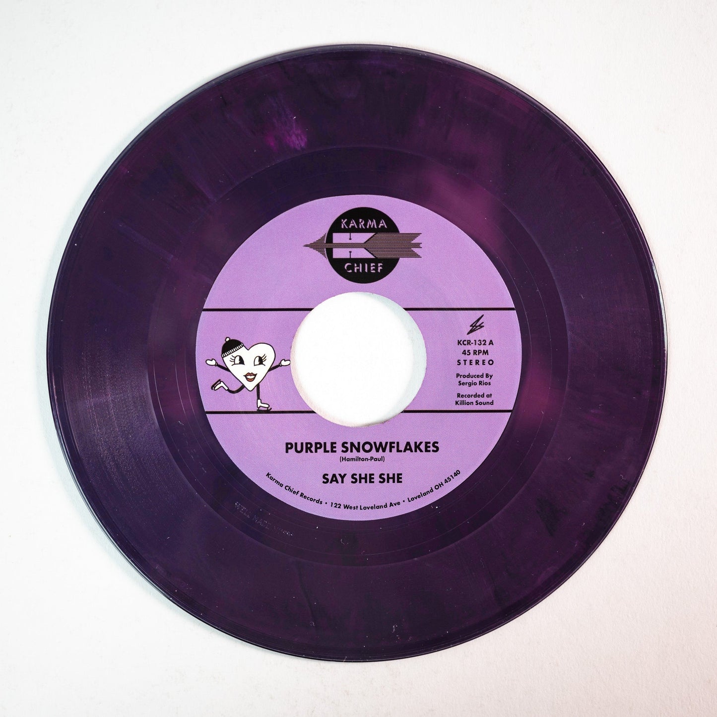 Say She She - Purple Snowflakes / This Wintertime [Purple Snowflake 7" Vinyl]