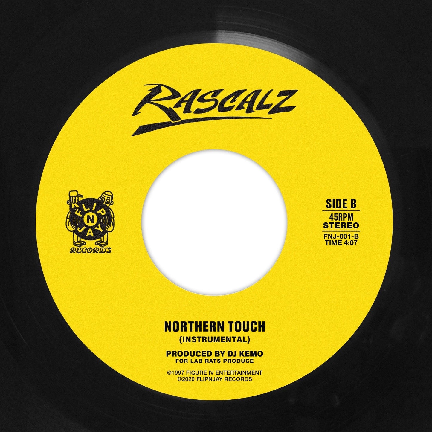Rascalz - Northern Touch / Northern Touch (Instrumental) 7-Inch