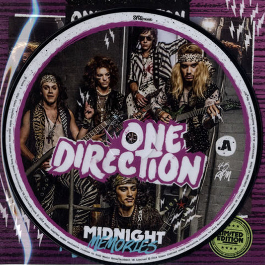 One Direction - Midnight Memories b/w Rock Me (Live) [7" Picture Disc]