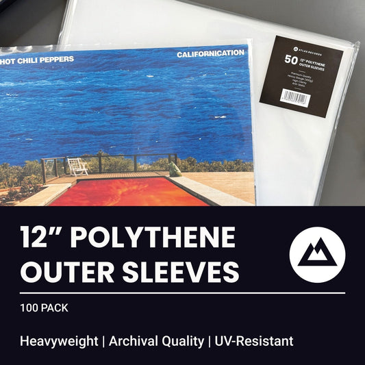 12" LP Polythene Record Sleeves (100 Pack)