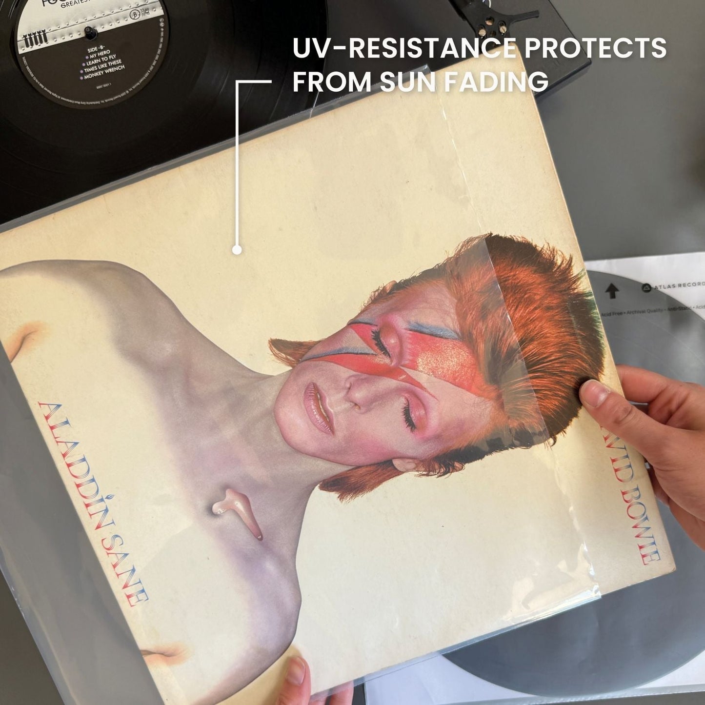 12" LP Polythene Record Sleeves (50 Pack)