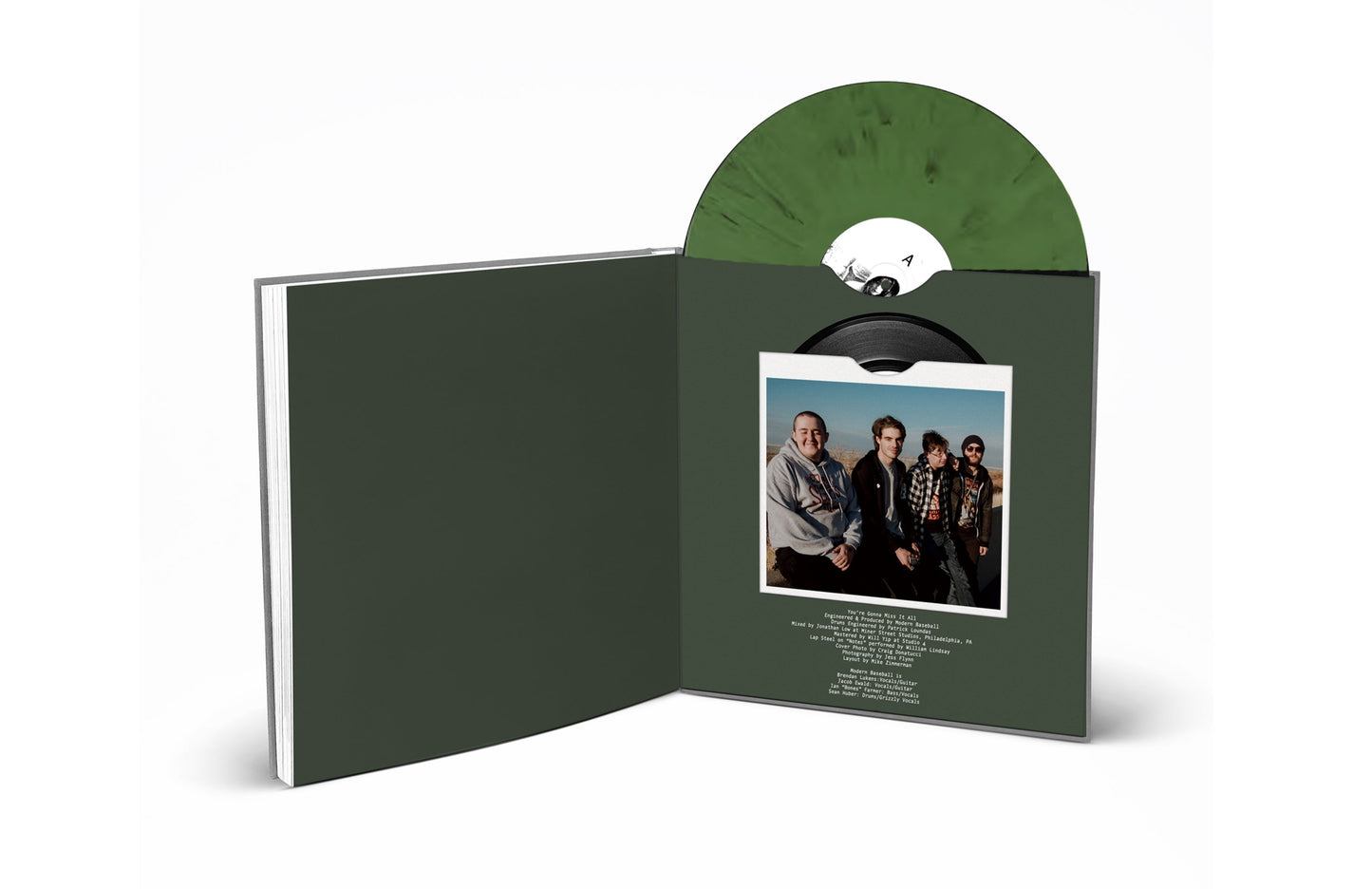 Modern Baseball - You're Gonna Miss It All [Deluxe Edition w/ 7"] [Jade Green Swirl Vinyl]
