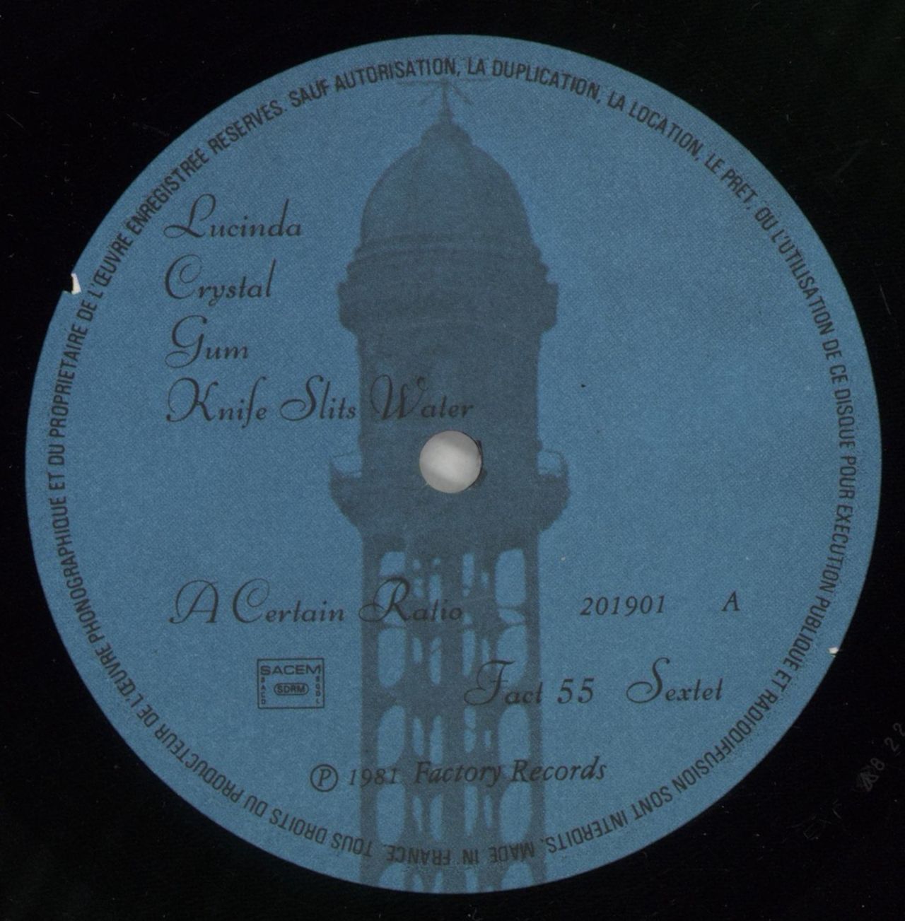 A Certain Ratio Sextet - EX French Vinyl LP