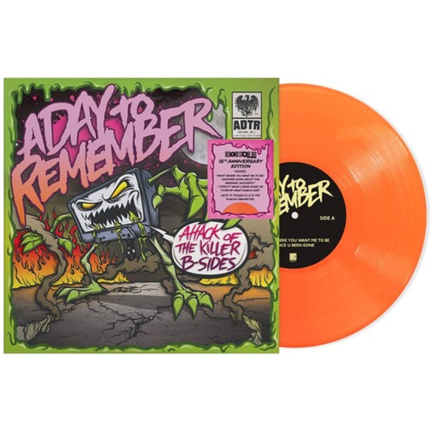 A Day To Remember - Attack Of The Killer B-sides - RSD 2025 Vinyl LP Record