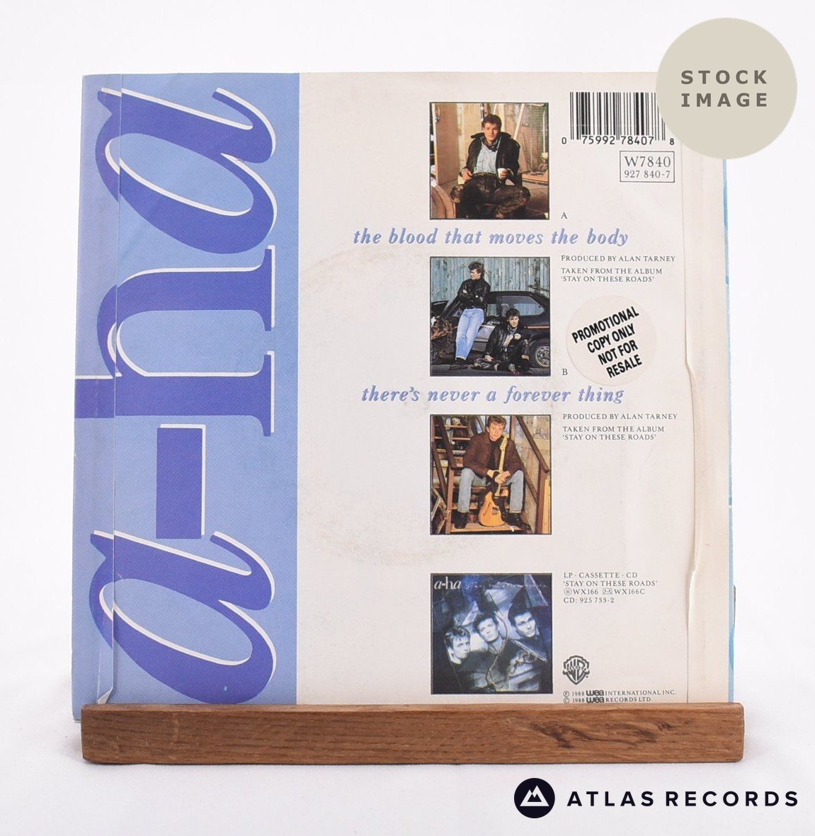 a-ha - The Blood That Moves The Body - 7" Vinyl Record