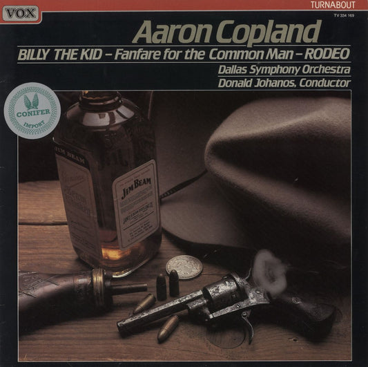 Aaron Copland Copland: Billy The Kid / Rodeo / Fanfare For The Common Man Dutch Vinyl LP