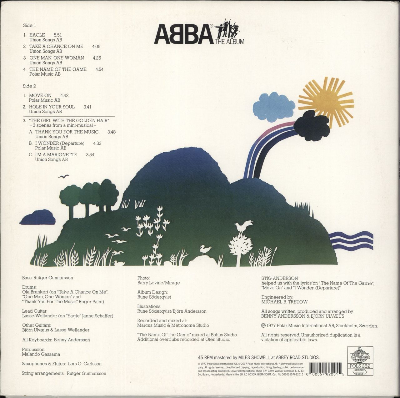 Abba ABBA: The Album - Half Speed Mastered - 180gm Vinyl Dutch 2-LP vinyl set