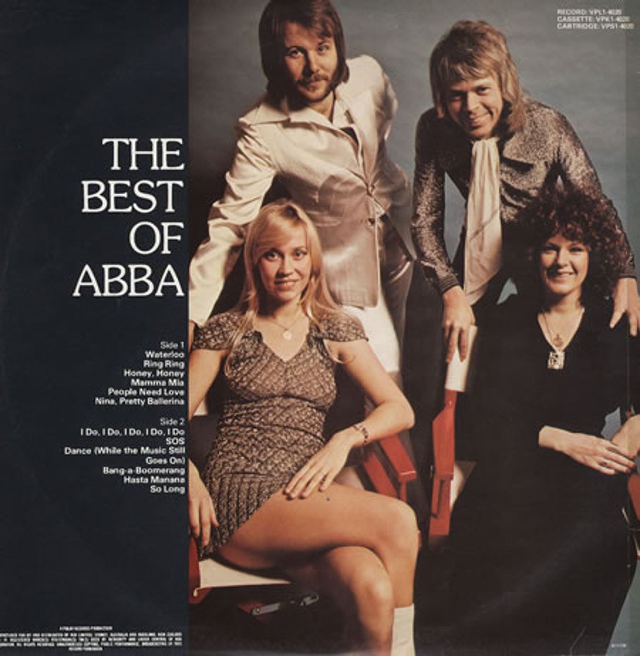 Abba The Best Of Abba Australian Vinyl LP