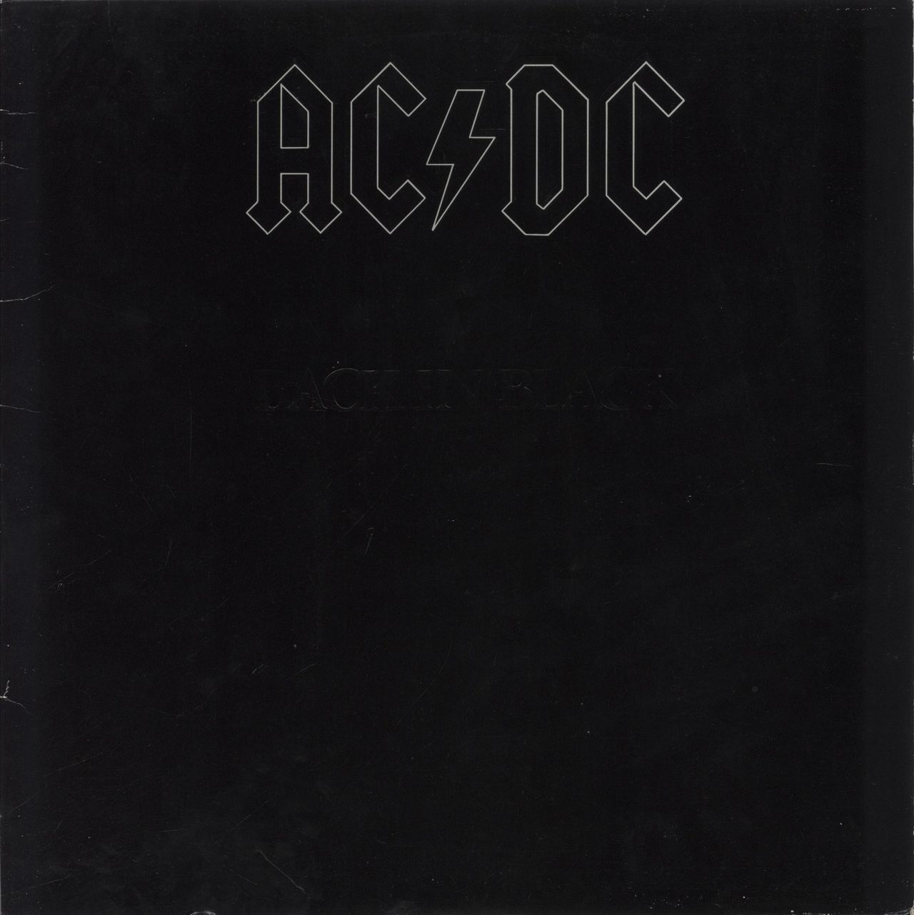 AC/DC Back In Black US Vinyl LP