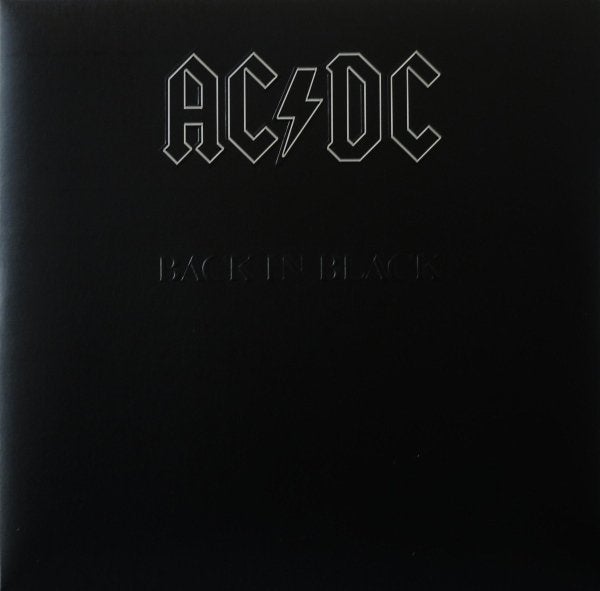 AC/DC - Back In Black - Vinyl LP Record