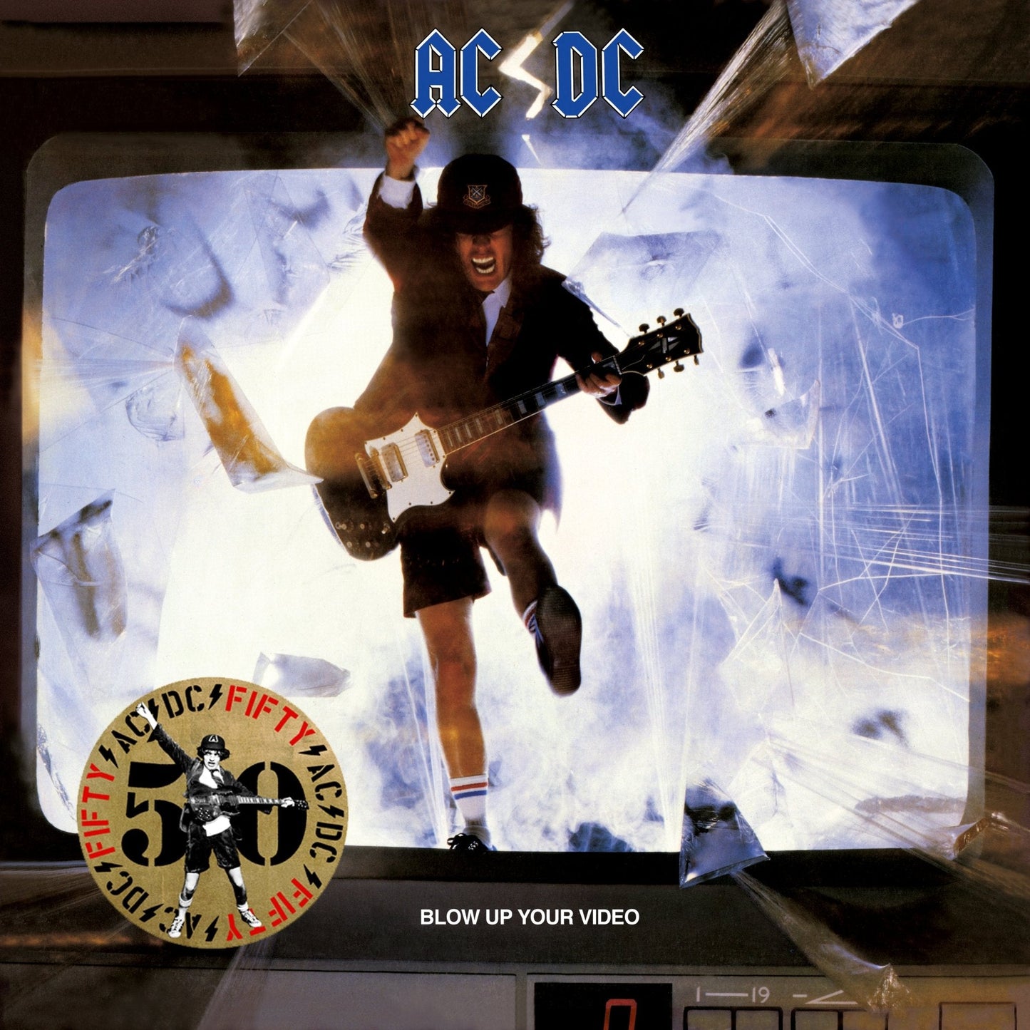AC/DC - Blow Up Your Video - Gold Vinyl LP Record