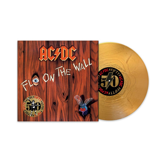 AC/DC - Fly On The Wall - Gold Vinyl LP Record