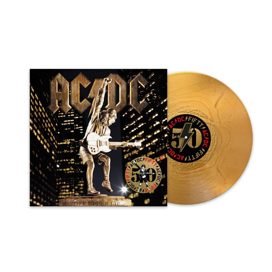 AC/DC. - Stiff Upper Lip - Gold Vinyl LP Record