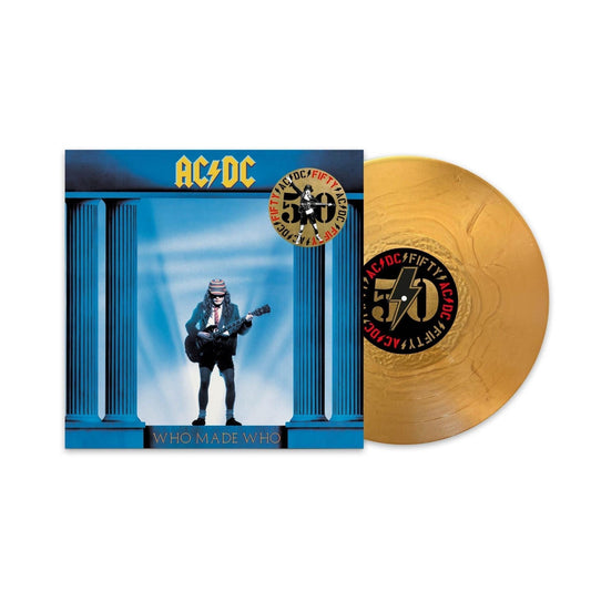 AC/DC - Who Made Who - Gold Vinyl LP Record