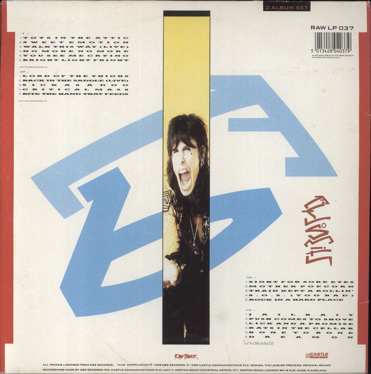 Aerosmith Aerosmith Anthology UK 2-LP vinyl set