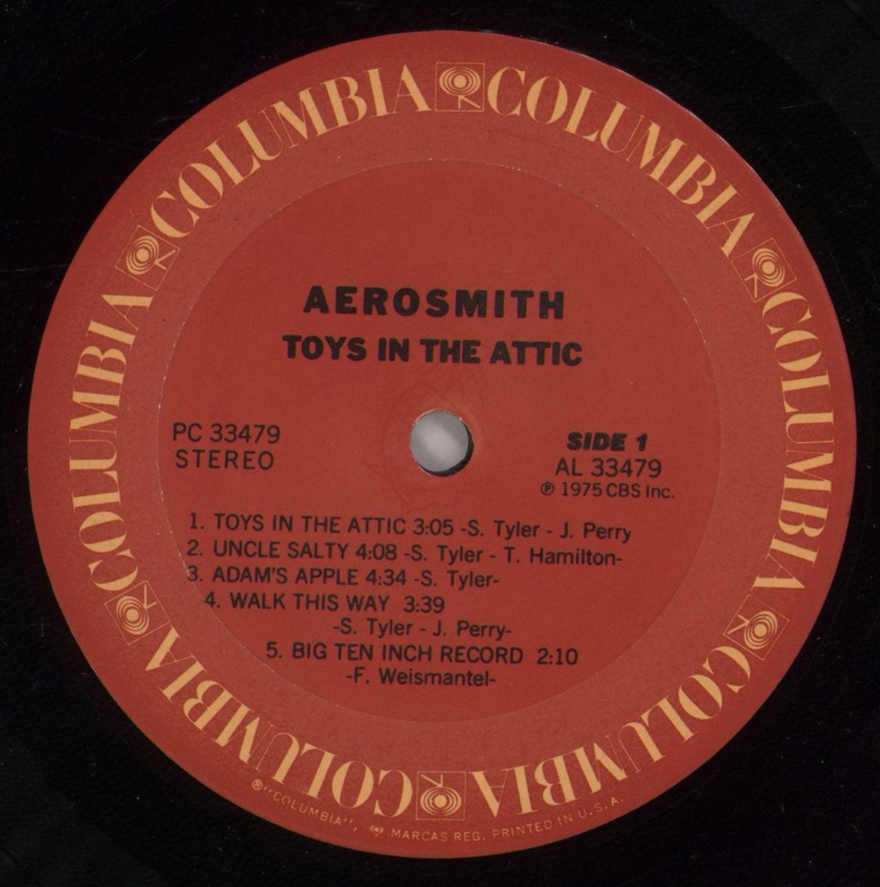 Aerosmith Toys In The Attic US Vinyl LP
