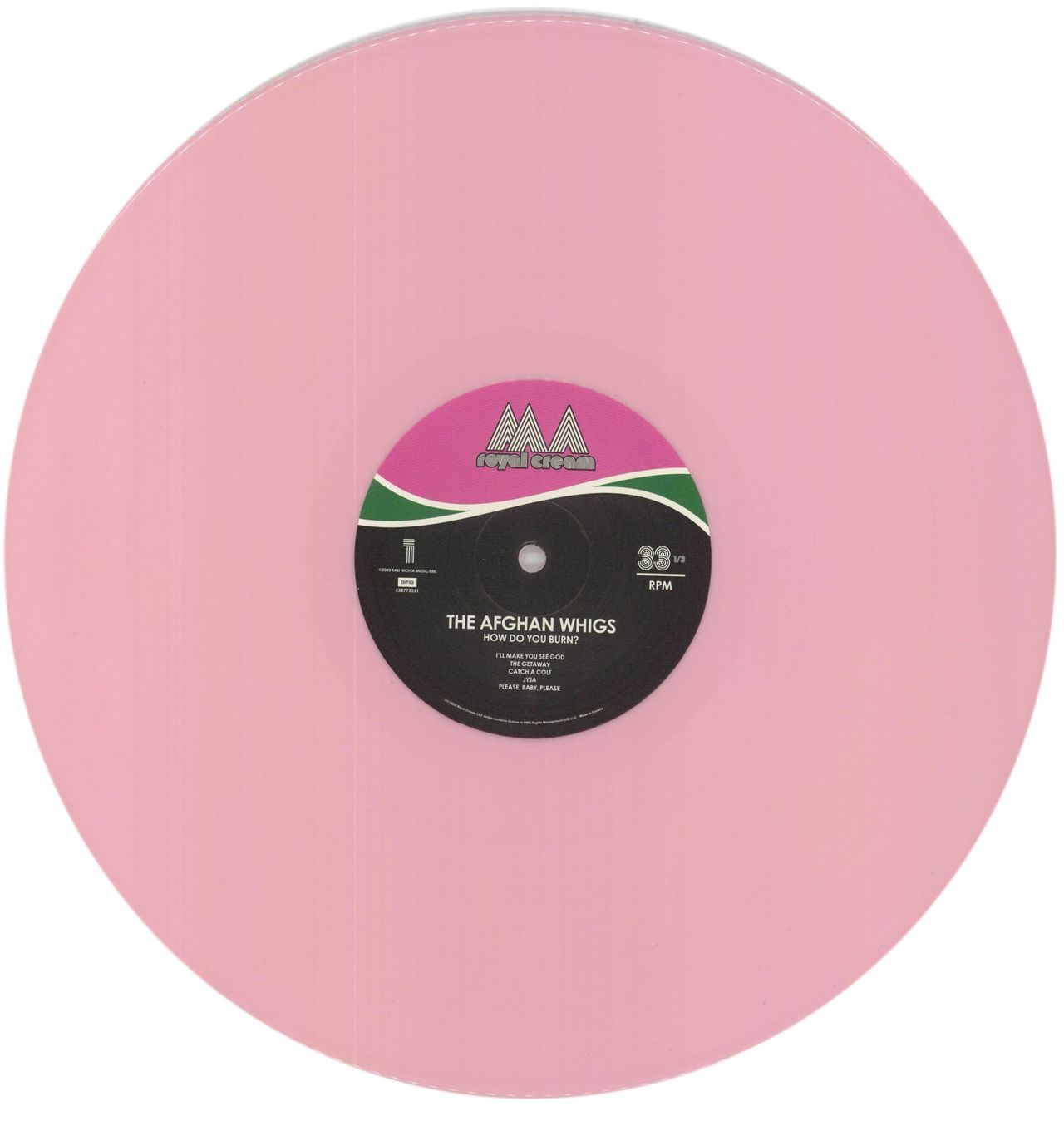 Afghan Whigs How Do You Burn? - Pink Vinyl Canadian Vinyl LP