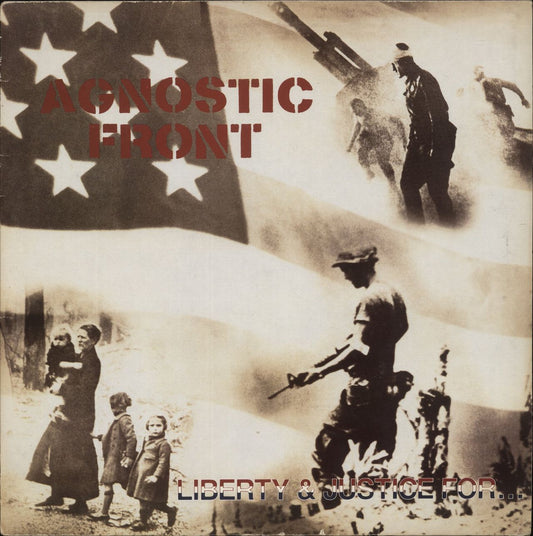 Agnostic Front Liberty & Justice For... - EX UK Vinyl LP