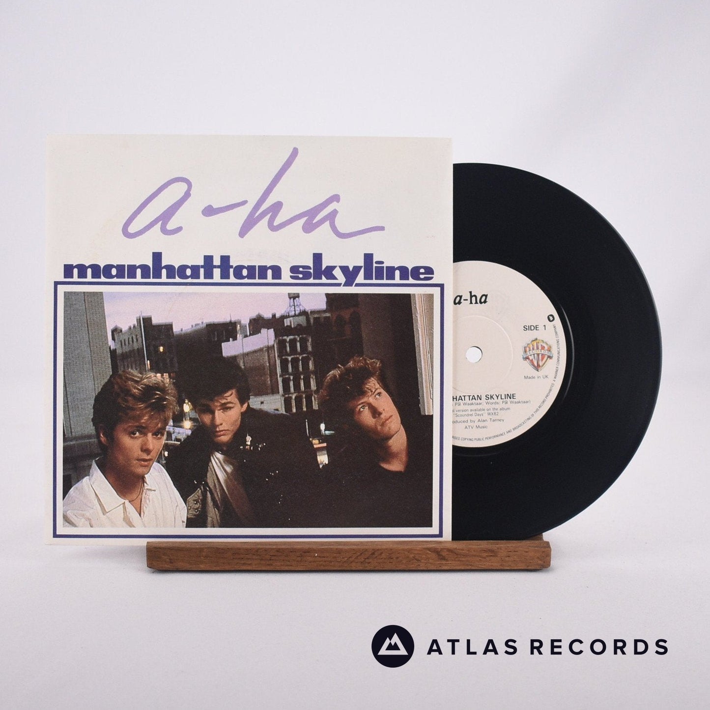 a-ha - Manhattan Skyline - 7" Vinyl Record - EX/EX