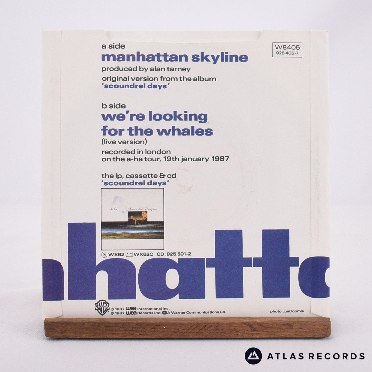 a-ha - Manhattan Skyline - 7" Vinyl Record - EX/EX