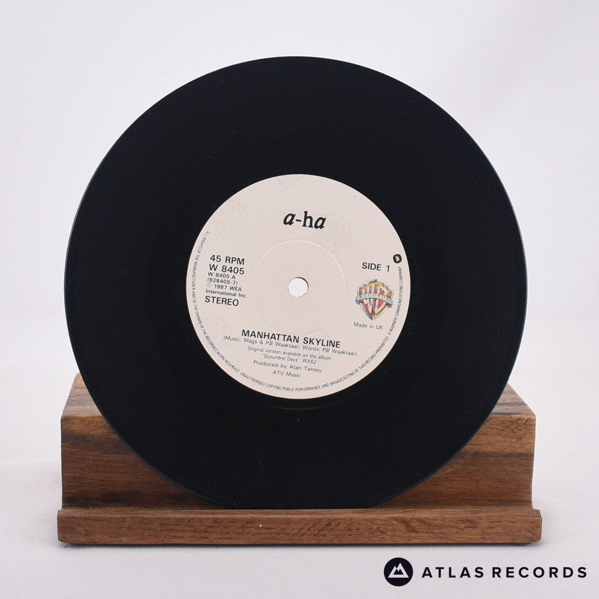 a-ha - Manhattan Skyline - 7" Vinyl Record - EX/EX