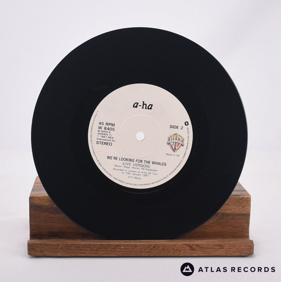 a-ha - Manhattan Skyline - 7" Vinyl Record - EX/EX
