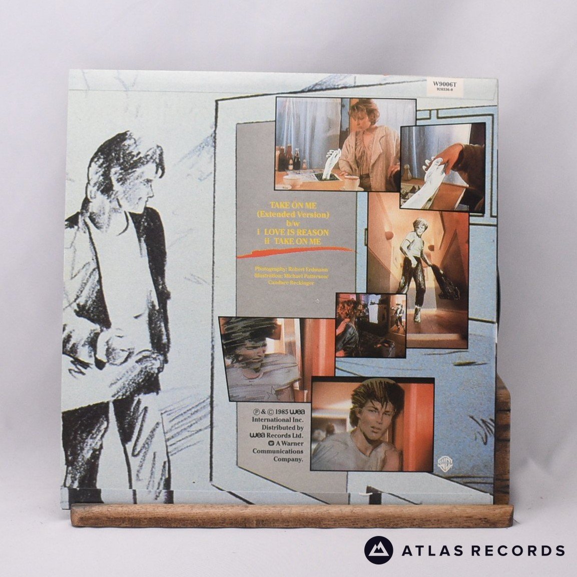 a-ha - Take On Me (Extended Version) - Damont T-A T-B 12" Vinyl Record - EX/EX