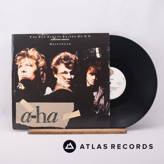 a-ha - The Sun Always Shines On T.V. - 12" Vinyl Record - VG+/VG+