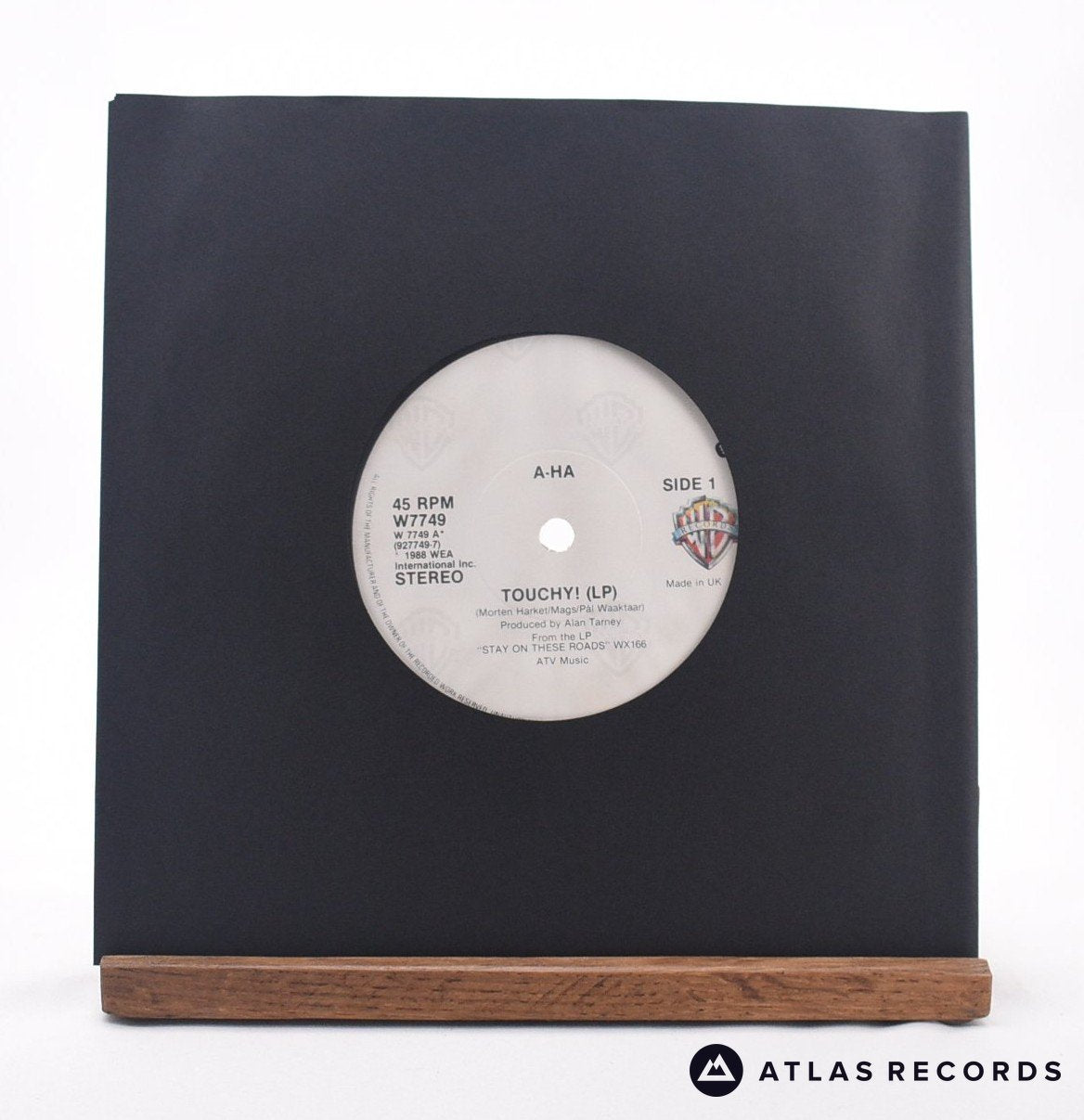 a-ha - Touchy! - 7" Vinyl Record - EX