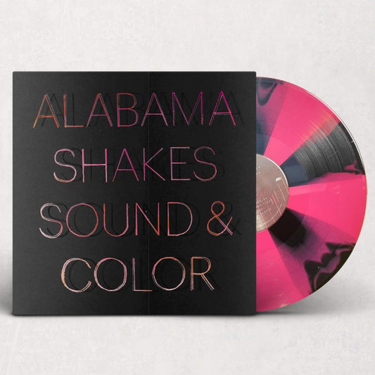 Alabama Shakes - Sound & Color - Deluxe Pink & Black Vinyl LP Record