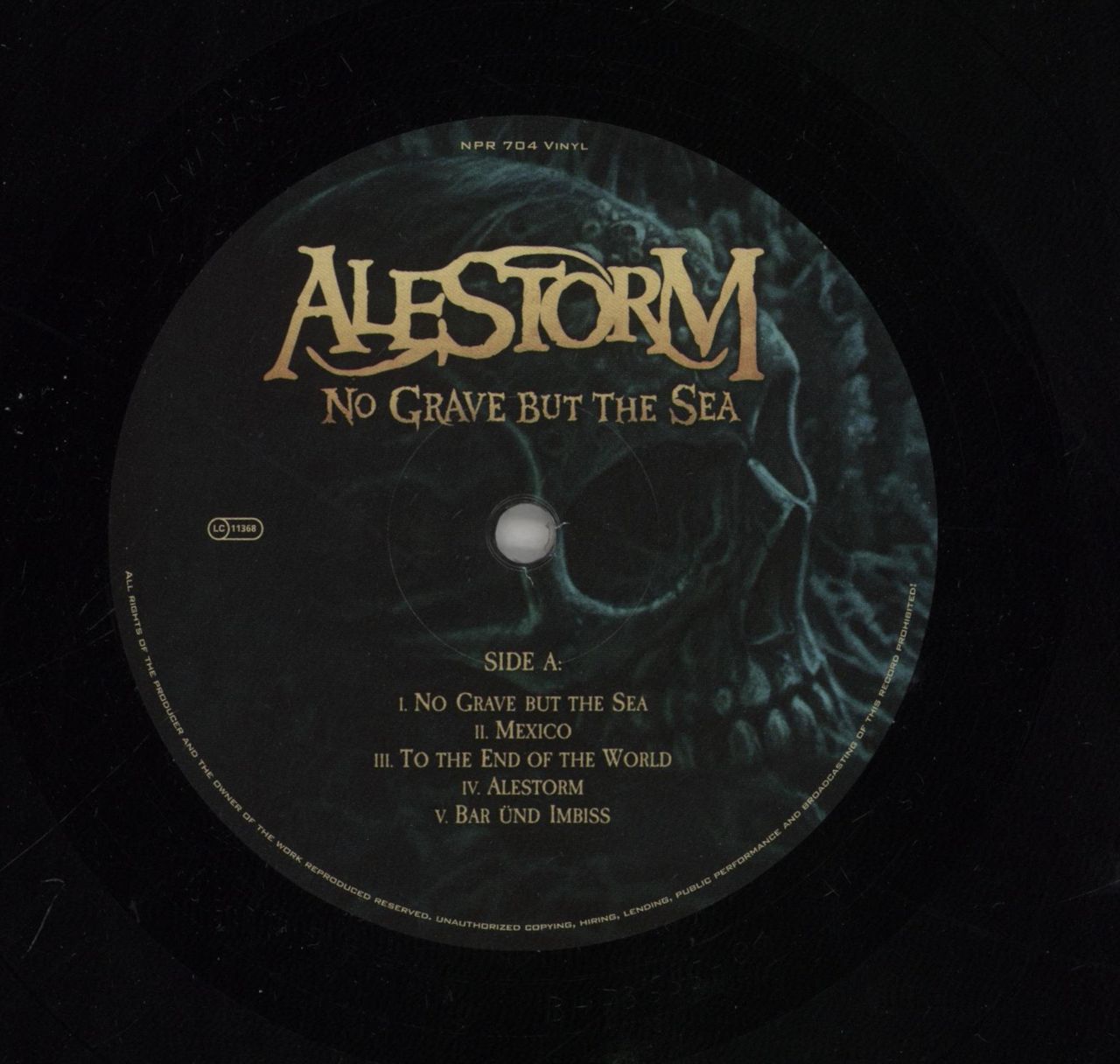 Alestorm No Grave But The Sea US Vinyl LP