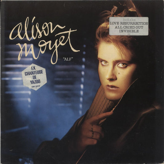 Alison Moyet Alf - Hype Stickered - 2 stickers Dutch Vinyl LP