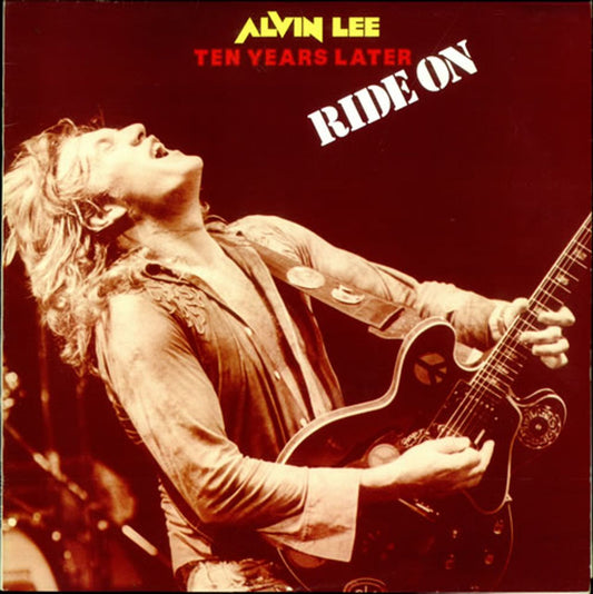 Alvin Lee Ride On UK Vinyl LP