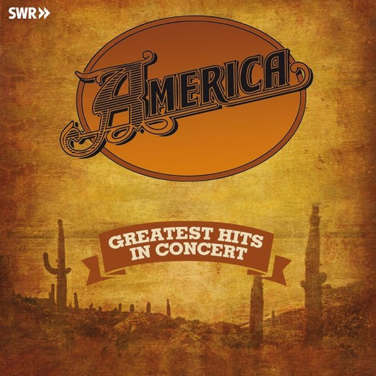 America - Greatest Hits - In Concert - Vinyl LP Record
