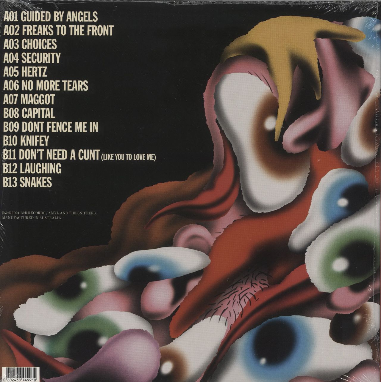Amyl And The Sniffers Comfort To Me - Deluxe Blob Edition - Sealed Australian Vinyl LP
