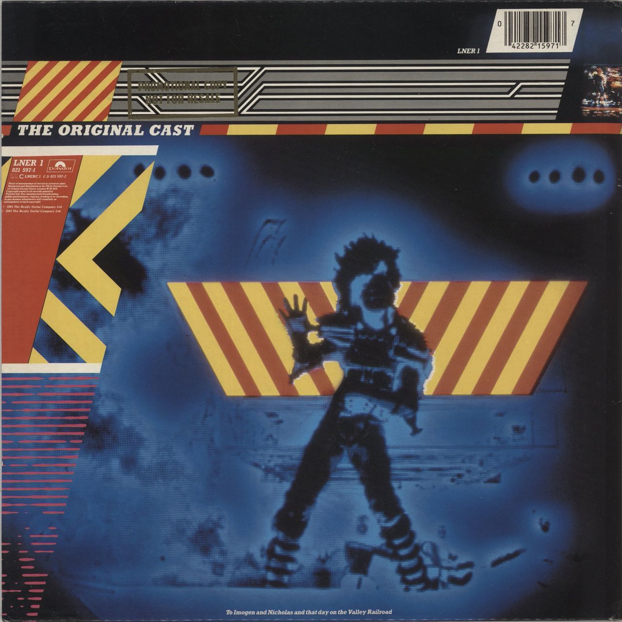 Andrew Lloyd Webber Starlight Express - Promo Stamp UK Promo 2-LP vinyl set