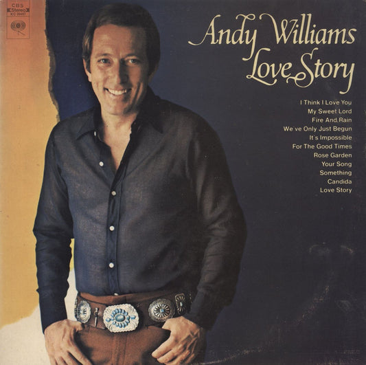 Andy Williams Love Story US Vinyl LP