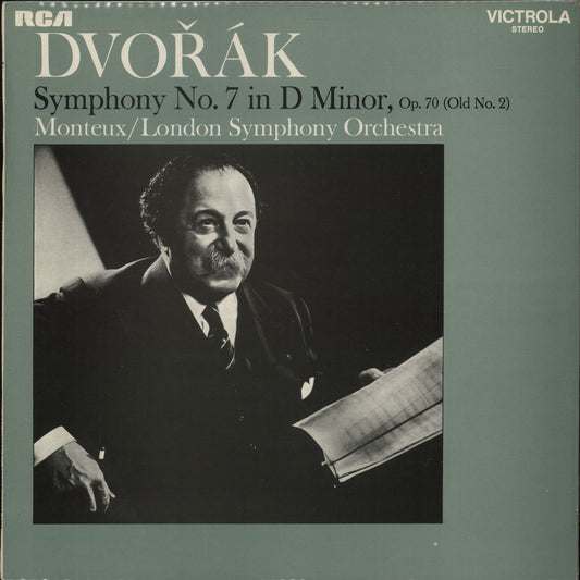 Antonín Dvorák Dvorák: Symphony No. 7 In D Minor, Op. 70 (Old No. 2) UK Vinyl LP