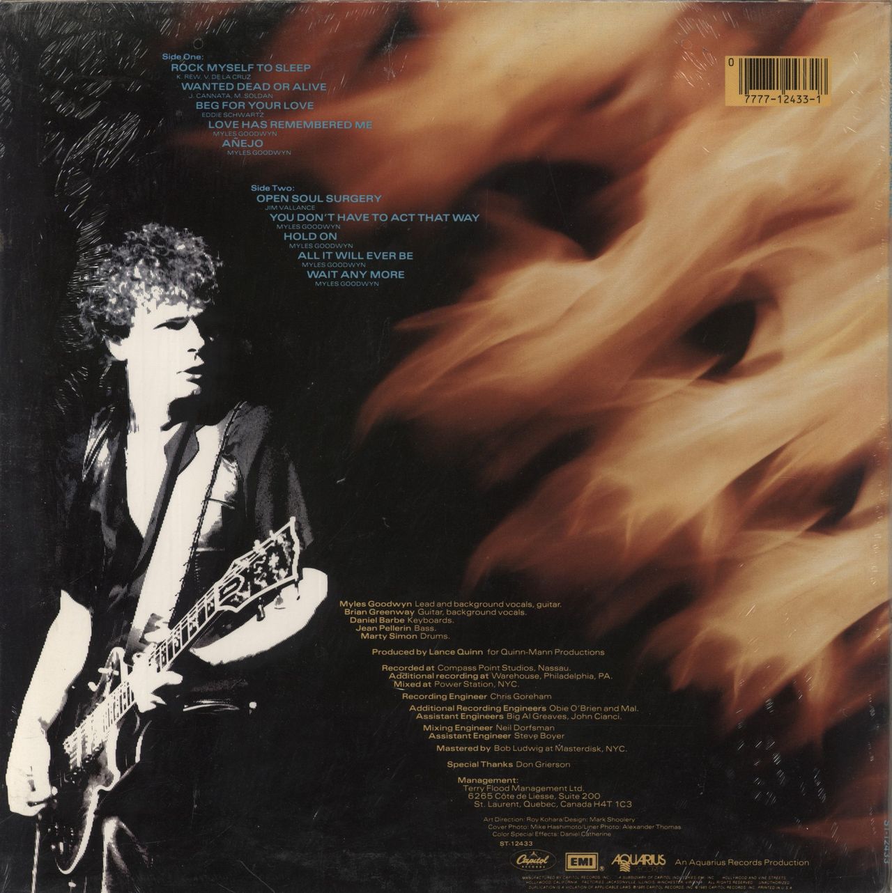 April Wine Walking Through Fire - Shrink US Vinyl LP
