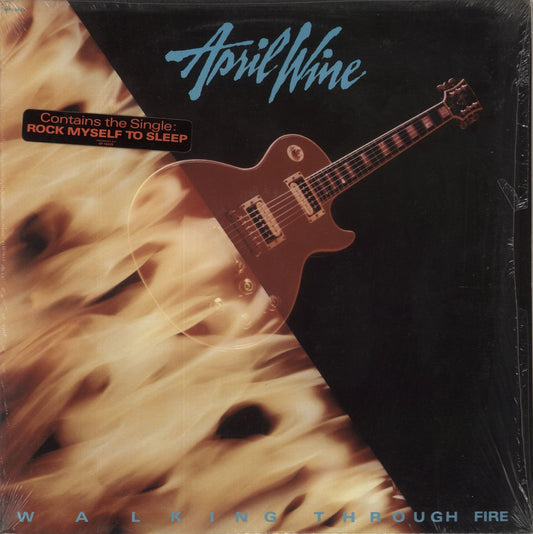 April Wine Walking Through Fire - Shrink US Vinyl LP