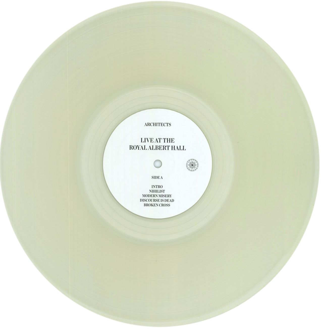 Architects Live at the Royal Albert Hall - Milky Clear UK 2-LP vinyl set