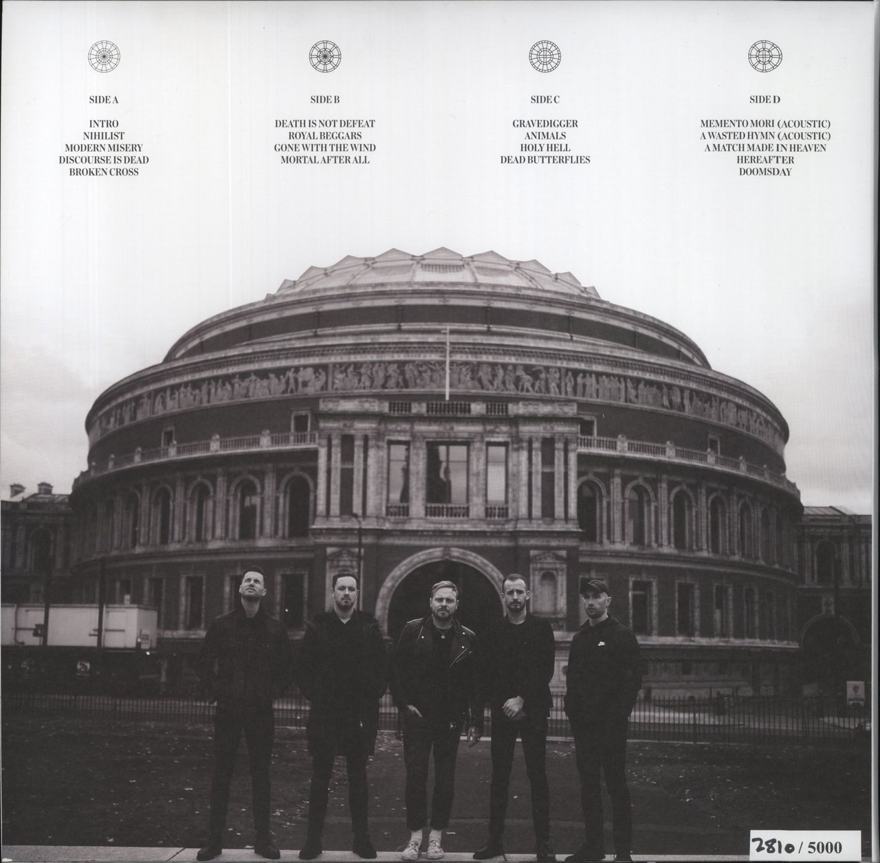 Architects Live at the Royal Albert Hall - Milky Clear UK 2-LP vinyl set