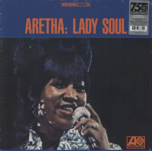 Aretha Franklin Lady Soul - Crystal Clear Vinyl UK Vinyl LP